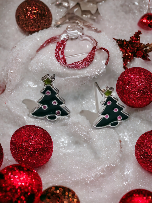 Christmas Tree Earrings