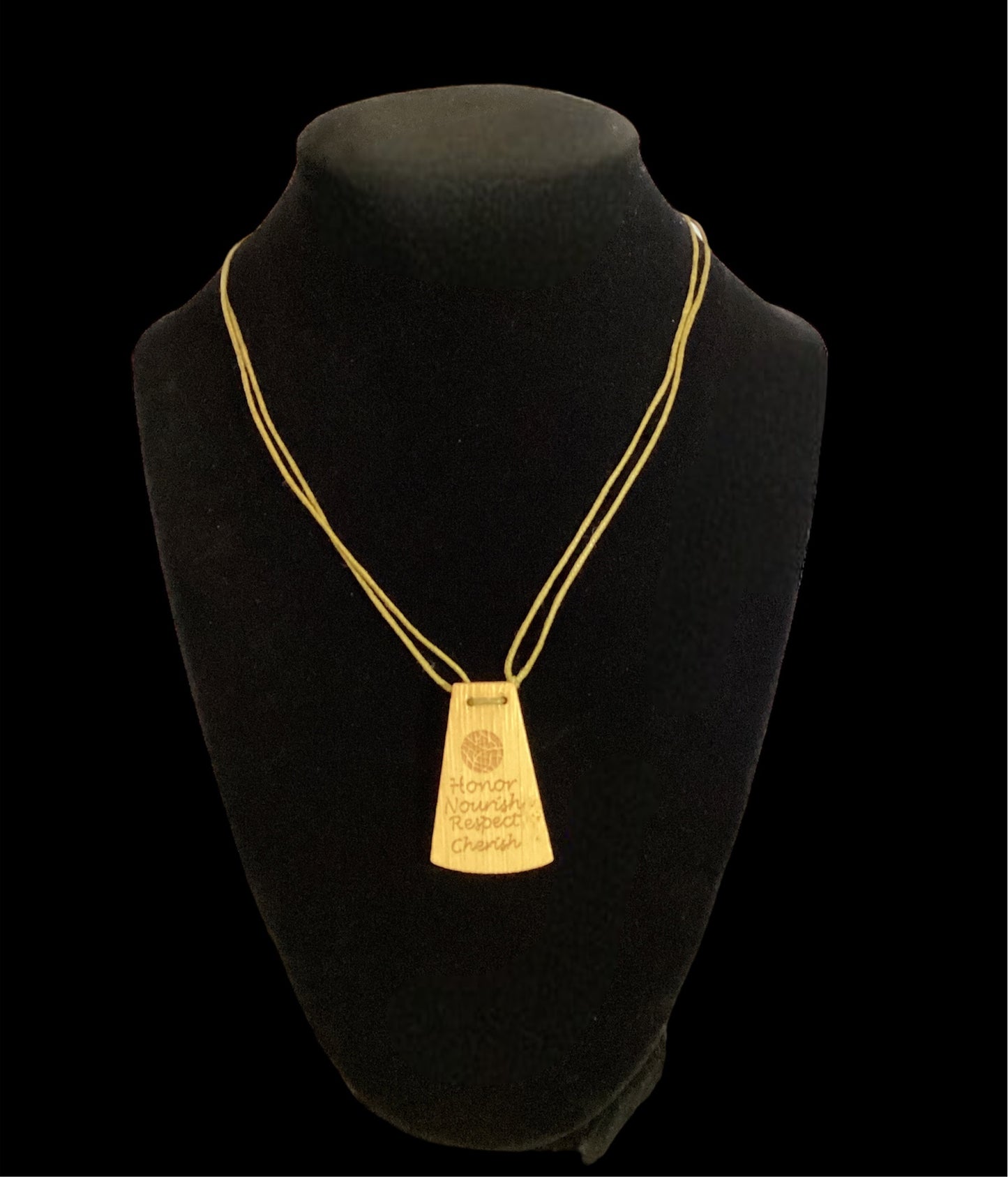 Earth Minded Wooden Necklace