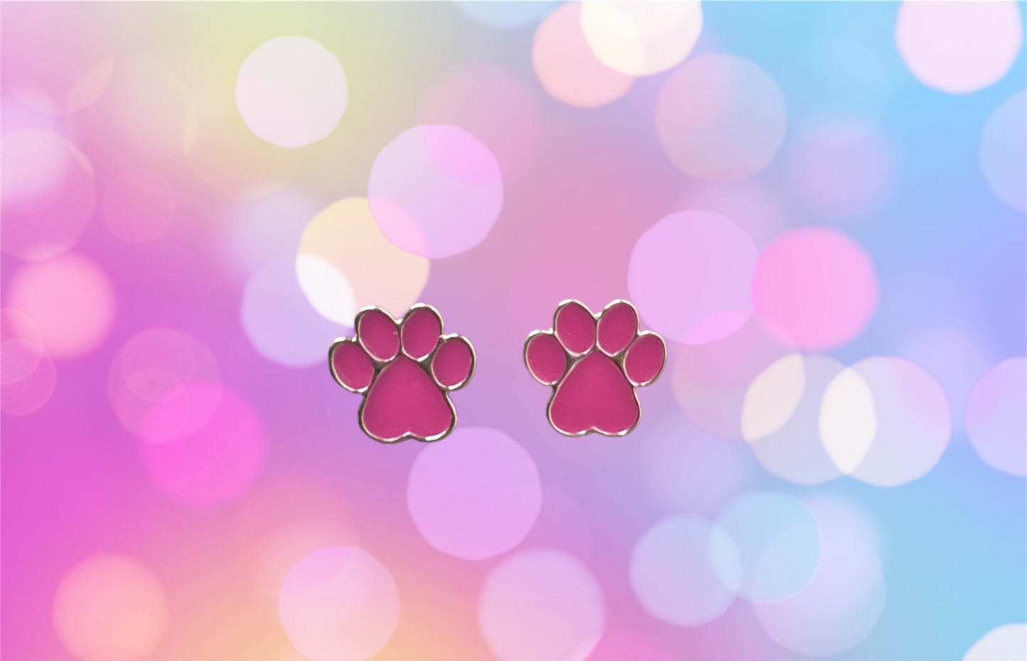 Puppy Paw Fashion Earrings